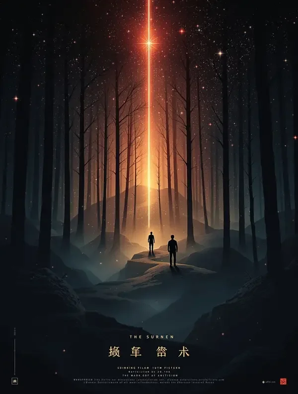 三体：黑暗森林 科幻电影海报