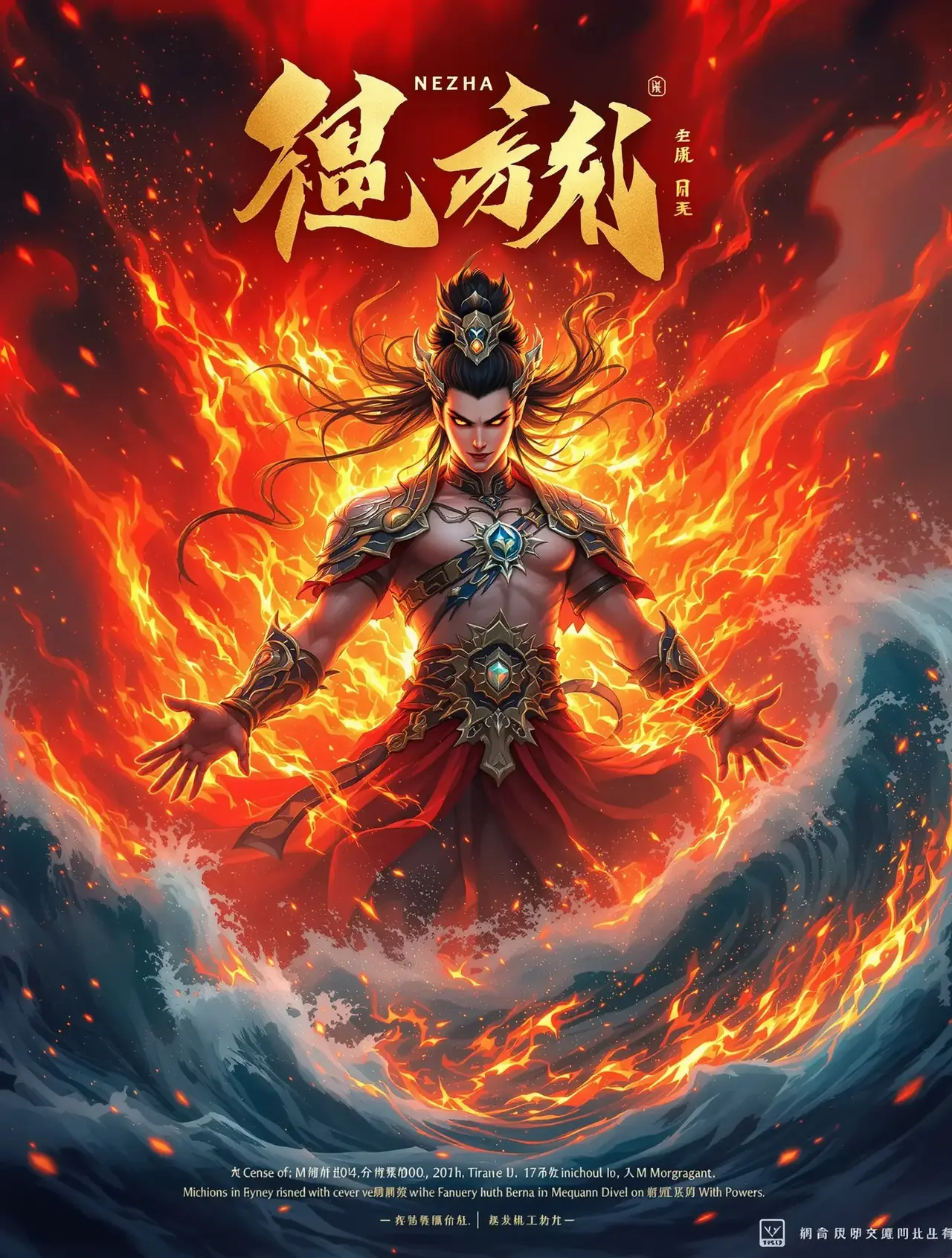 哪吒之魔童闹海 动画电影海报
